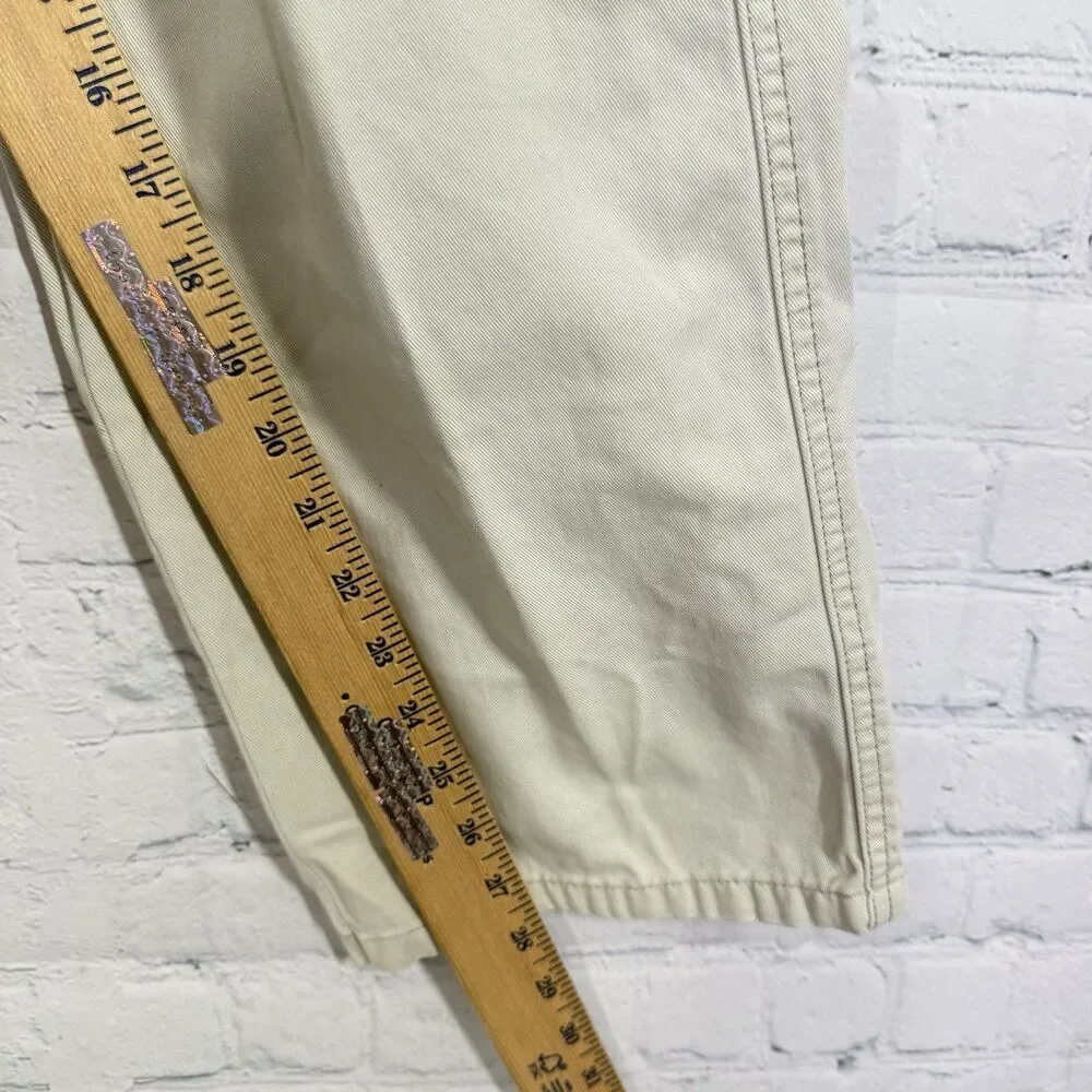 Vintage Y2K Levi's Cargo Pants Men Size 30x32 Beige Baggy Loose Straight Hip Hop